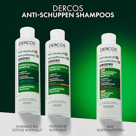 VICHY DERCOS Anti-Schuppen 2in1 Shampoo + Pflegespülung VICHY LABORATOIRES