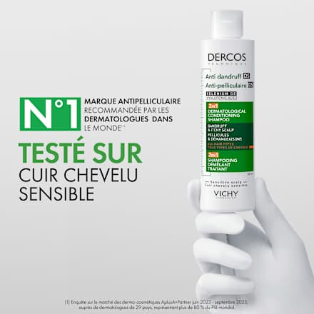 VICHY DERCOS Anti-Schuppen 2in1 Shampoo + Pflegespülung VICHY LABORATOIRES