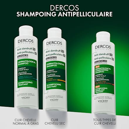 VICHY DERCOS Anti-Schuppen 2in1 Shampoo + Pflegespülung VICHY LABORATOIRES
