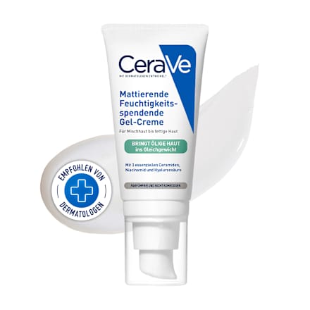 CeraVe Feuchtigkeitsspendende Gel-Creme mattierenend CeraVe