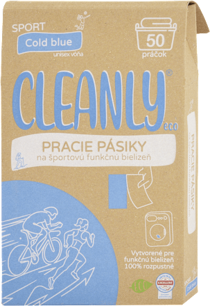 Pracie pásiky Sport Cold Blue CLEANLY eco
