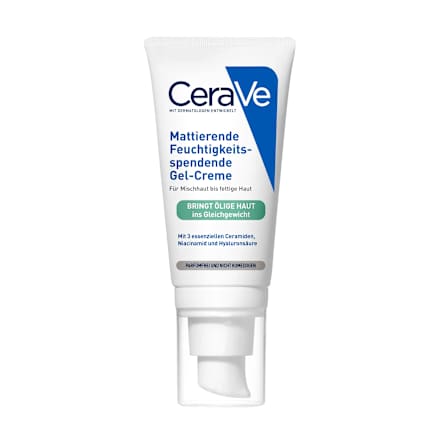 CeraVe Feuchtigkeitsspendende Gel-Creme mattierenend CeraVe