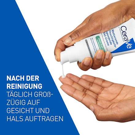 CeraVe Feuchtigkeitsspendende Gel-Creme mattierenend CeraVe