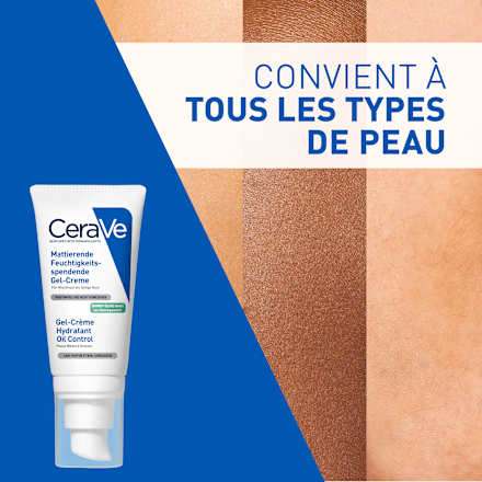 CeraVe Feuchtigkeitsspendende Gel-Creme mattierenend CeraVe