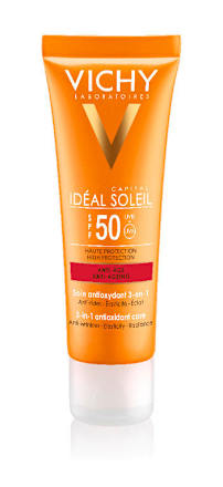 VICHY CAPITAL IDEAL Soleil Anti-Age 3-In-1 Sonnenpflege LSF 50+ VICHY LABORATOIRES
