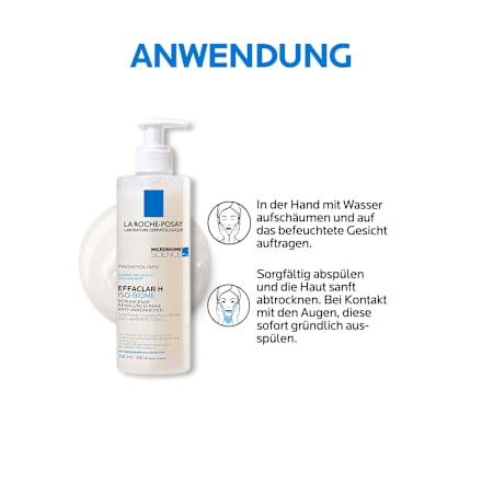 LA ROCHE-POSAY Effaclar H Iso-Biome Reinigungscreme Anti-Unreinheiten LA ROCHE-POSAY