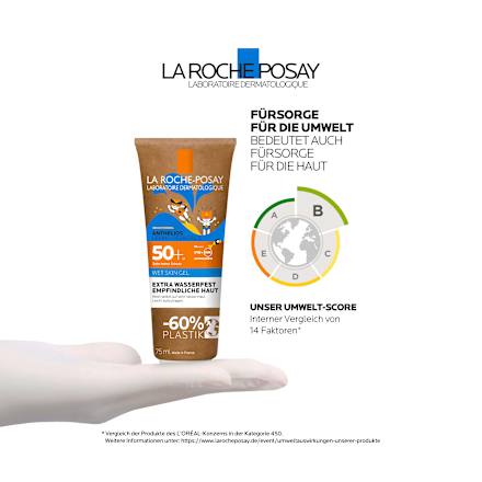 LA ROCHE-POSAY Anthelios Dermo-Pediatrics Wet Skin Gel Wasserfest LSF 50+ LA ROCHE-POSAY