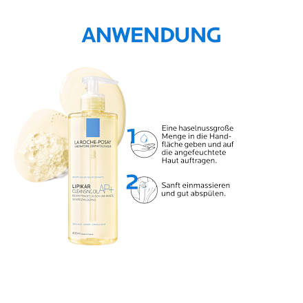 LA ROCHE-POSAY Lipikar Cleansing Oil AP+ Juckreizmildernd LA ROCHE-POSAY