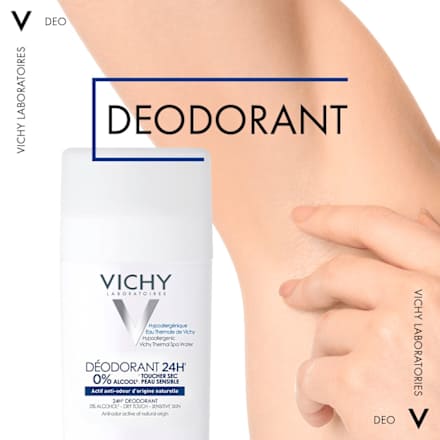 VICHY Deo Stick 24h Dry Touch ohne Aluminum-Salze hautberuhigend VICHY LABORATOIRES