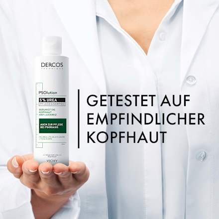 VICHY DERCOS PSOlution beruhigendes Shampoo gegen Schuppenflechte 5% Urea VICHY LABORATOIRES