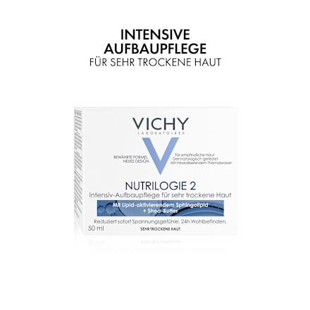 VICHY Nutrilogie 2 Intensiv Aufbaupflege sehr trockene Haut Tag VICHY LABORATOIRES