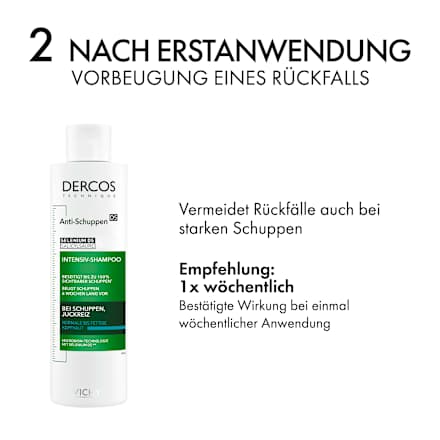 VICHY Dercos Anti-Schuppen Shampoo: Beruhigendes Shampoo mit Salicylsäure für normales bis fettiges Haar VICHY LABORATOIRES