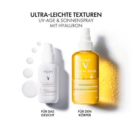 VICHY Capital Soleil Sonnenspray+Hyaluron LSF 50 VICHY LABORATOIRES
