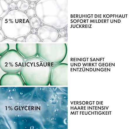 VICHY DERCOS PSOlution beruhigendes Shampoo gegen Schuppenflechte 5% Urea VICHY LABORATOIRES