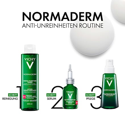 VICHY NORMADERM Porenklärende, beruhigende Reinigungs-Lotion für empfindliche Haut VICHY LABORATOIRES