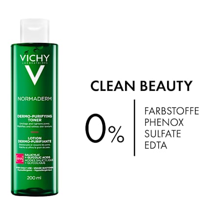VICHY NORMADERM Porenklärende, beruhigende Reinigungs-Lotion für empfindliche Haut VICHY LABORATOIRES