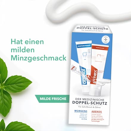 Zahnpasta aronal & elmex Mundhygiene-Set (2 x 75 ml) elmex