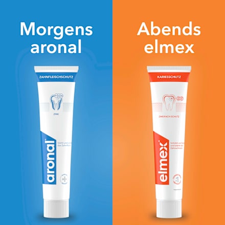 Zahnpasta aronal & elmex Mundhygiene-Set (2 x 75 ml) elmex