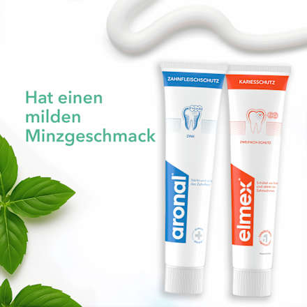 Zahnpasta aronal & elmex Mundhygiene-Set (2 x 75 ml) elmex