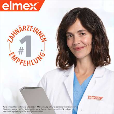Zahnpasta Kinder, 2-6 Jahren, Reisegröße elmex