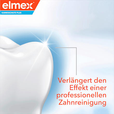 Zahnpasta Kariesschutz Plus, Intensivreinigung elmex
