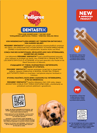 Hunde Kausnack Dentastix Zahnpflege für große Hunde Pedigree