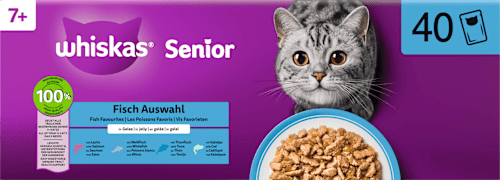 Nassfutter Katze Fischauswahl Whiskas