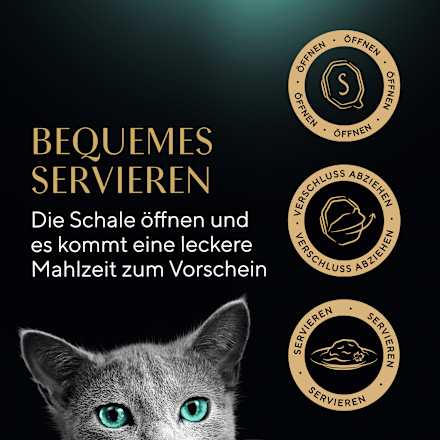 Nassfutter Katze Classics Pastete mit Kalb und Huhn Sheba