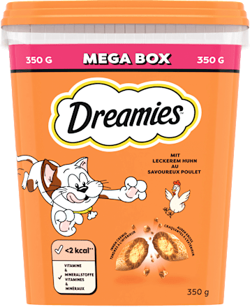 Katzenleckerli mit Huhn Mega Box Dreamies