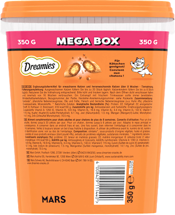 Katzenleckerli mit Huhn Mega Box Dreamies