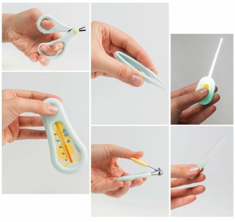 Set pentru îngrijire bebeluși 6în1 turcoaz babysnugg