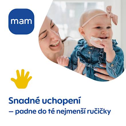 kousátko Bite & Brush, tyrkysové mam