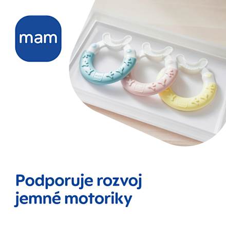 kousátko Bite & Brush, tyrkysové mam