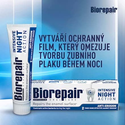 zubní pasta advanced intensive night Biorepair