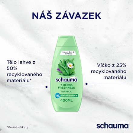 šampon na vlasy 7 bylin schauma
