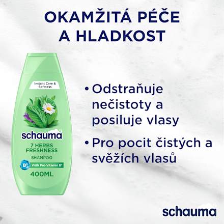 šampon na vlasy 7 bylin schauma