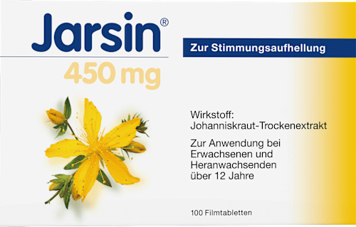 Jarsin 450 mg Johanniskraut-Trockenextrakt Filmtabletten Jarsin
