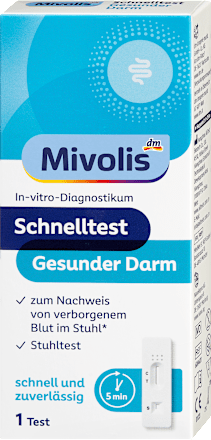 Hitri test za zdravo črevo Mivolis