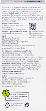 Schnelltest Eisen Mivolis