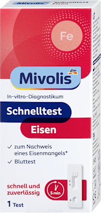 Schnelltest Eisen Mivolis