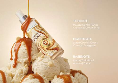Caramelised Vanilla Körperspray Bodymist Betty Barclay
