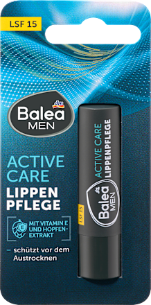 Balzam za ustnice ACTIVE CARE, ZF 15 Balea MEN