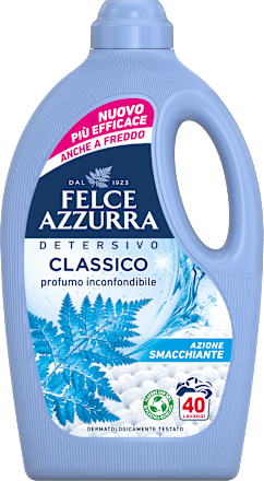 Detersivo lavatrice classico per bianchi e colorati FELCE AZZURRA