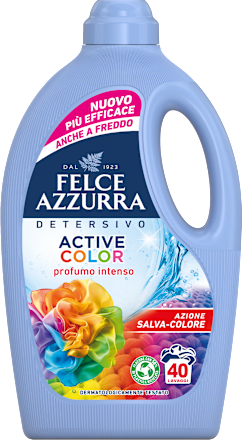 Detersivo lavatrice active color FELCE AZZURRA