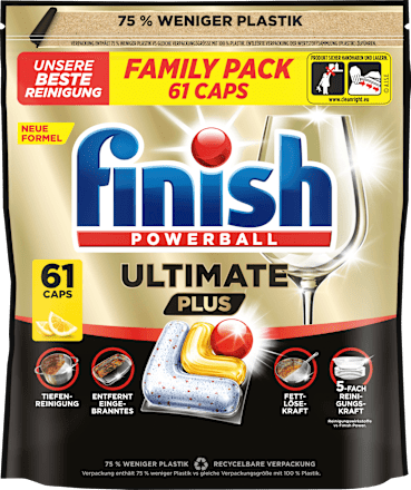 Spülmaschinen-Caps Ultimate Plus Citrus Finish