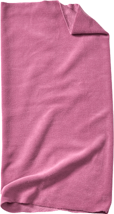 Loop Schal aus Fleece, rosa PUSBLU