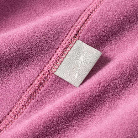 Loop Schal aus Fleece, rosa PUSBLU