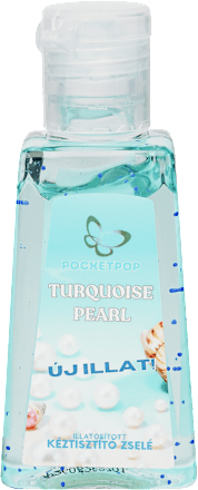 Kéztisztító zselé Turquoise Pearl Pocketpop