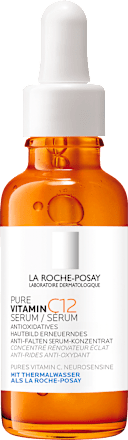LA ROCHE-POSAY Pure Vitamin C12 Serum, Anti-Falten Serum Konzentrat LA ROCHE-POSAY