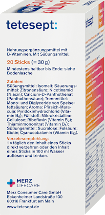 Direkt-Sticks B-Komplex Forte tetesept